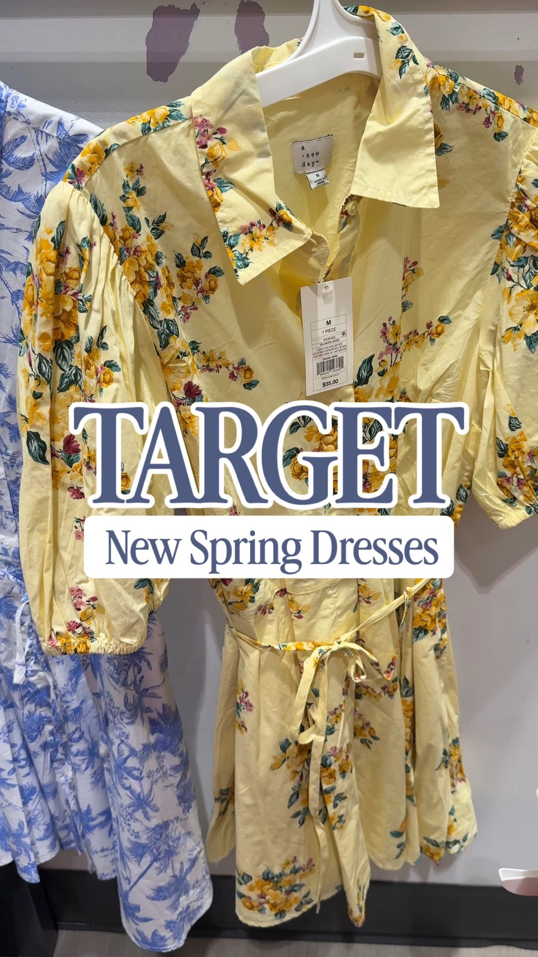 When you spot these new spring dresses at Target you have to try them on (even with sneakers and no makeup 😅😂)

Obsessed with the yellow one for spring, Easter, church , or spring brunches!  I love that yellow is back again this season!!  Love the puff sleeves , waist cinching tie belt and pockets!! 
I am 5’5” Size 8/10 wearing Mediums


#targetstyle #springdress Easter dress, spring dress, yellow dress, Target new arrivals , Target dress, church dress, floral dress , Easter outfit

#LTKMidsize #LTKSeasonal #LTKFindsUnder50