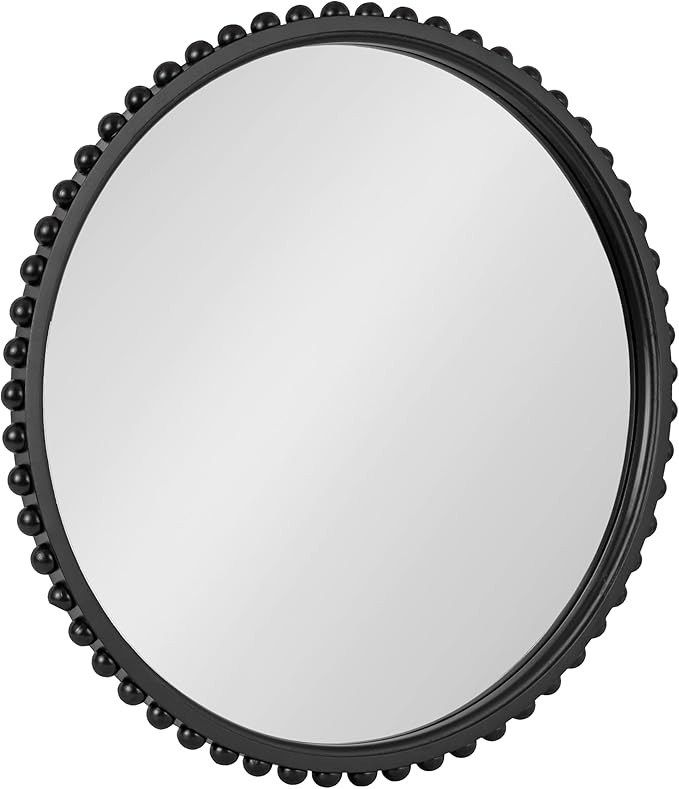 Kate and Laurel Beadbrook Round Wall Mirror | Amazon (US)