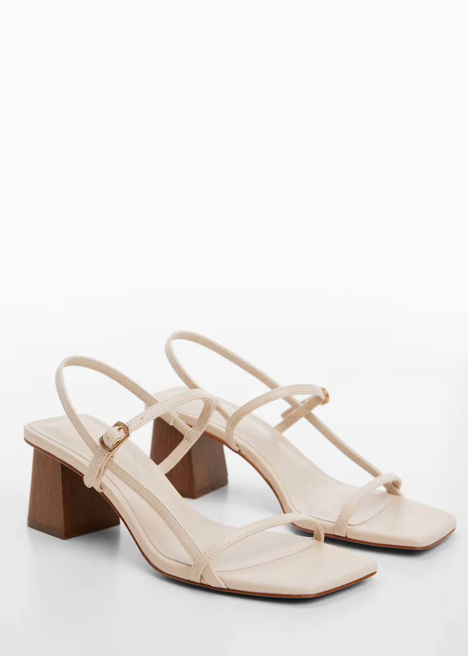 Block-heel sandals -  Women | Mango United Kingdom | MANGO (UK)