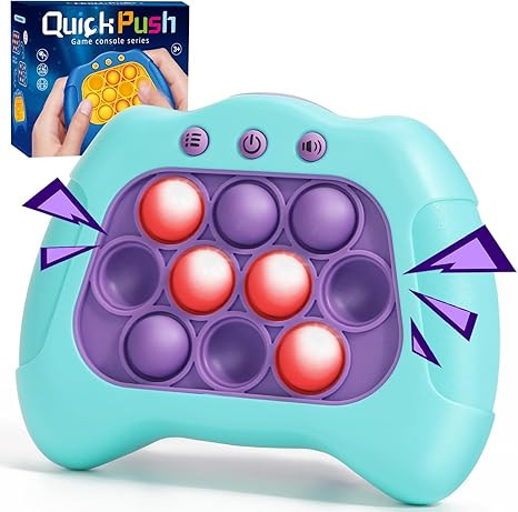 Fast Push Machine Light Up Fidget Toys for Kids Adults, Handheld Game for Kids 3-12, Quick Push B... | Amazon (US)