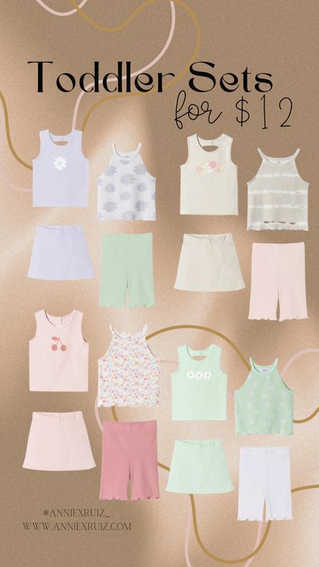 Cutest summer sets for $12! Free shipping after $35 

#LTKkids #LTKsalealert #LTKSeasonal