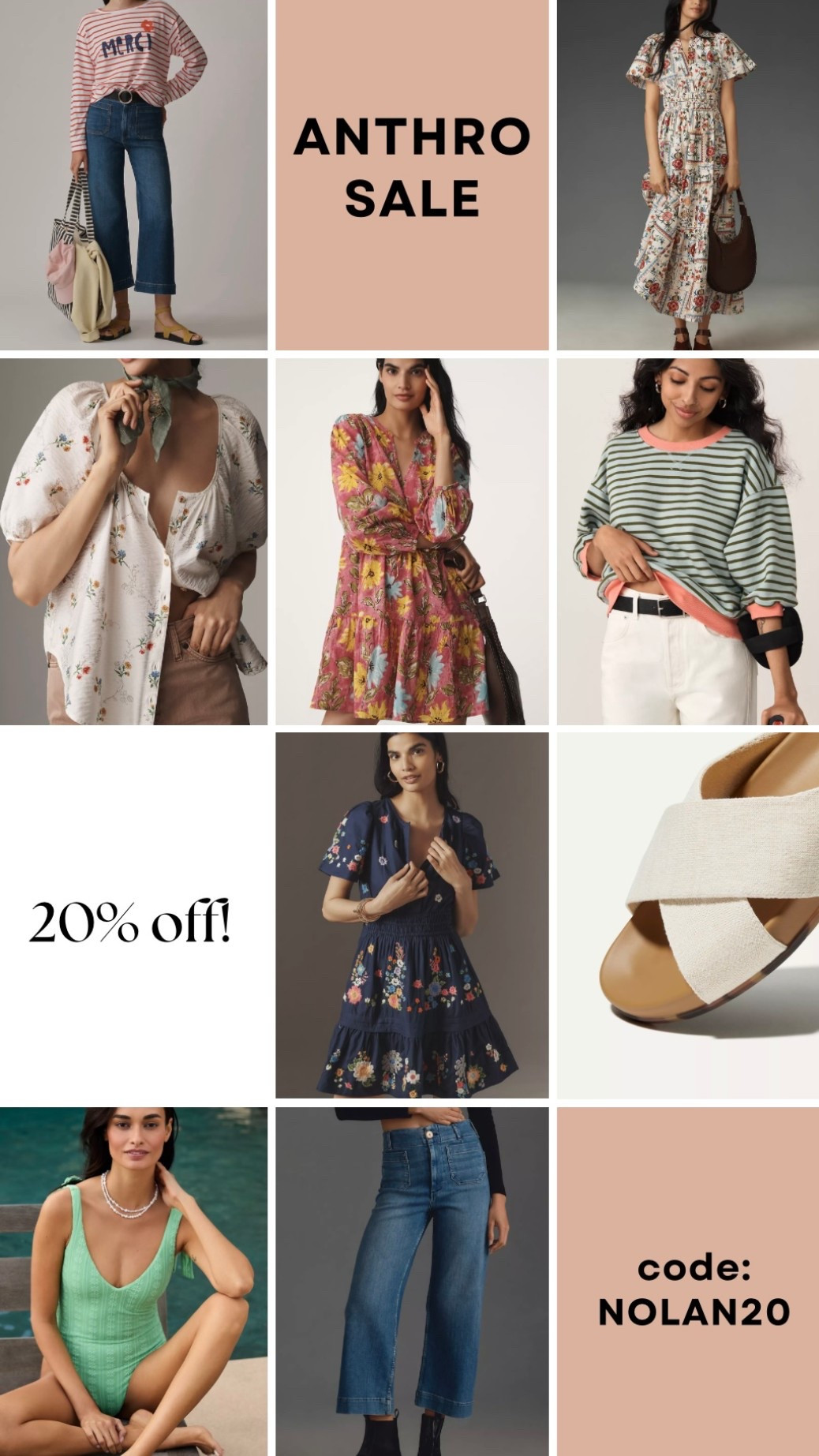 Use code NOLAN20 for 20% off at Anthropologie! Here is everything in my cart! 

#LTKSaleAlert #LTKFindsUnder100 #LTKSeasonal