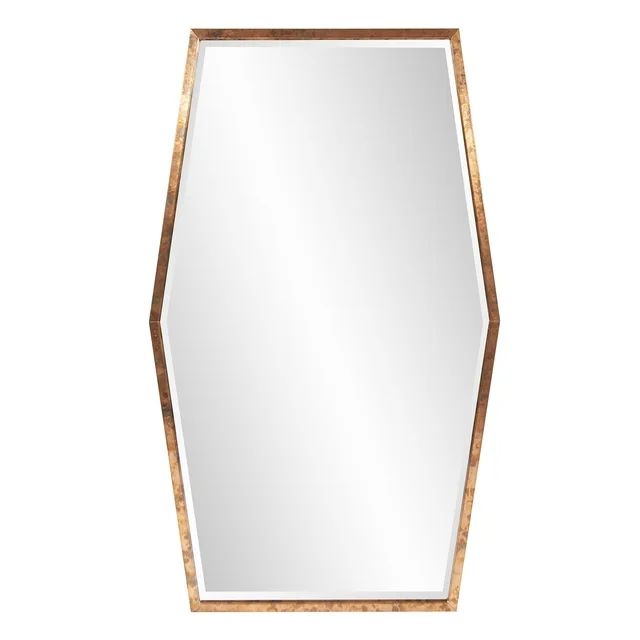 Tyler Dillon Frameless Octagonal Decorative Wall Mirror with Beveled Edge 28"H 22"W | Walmart (US)