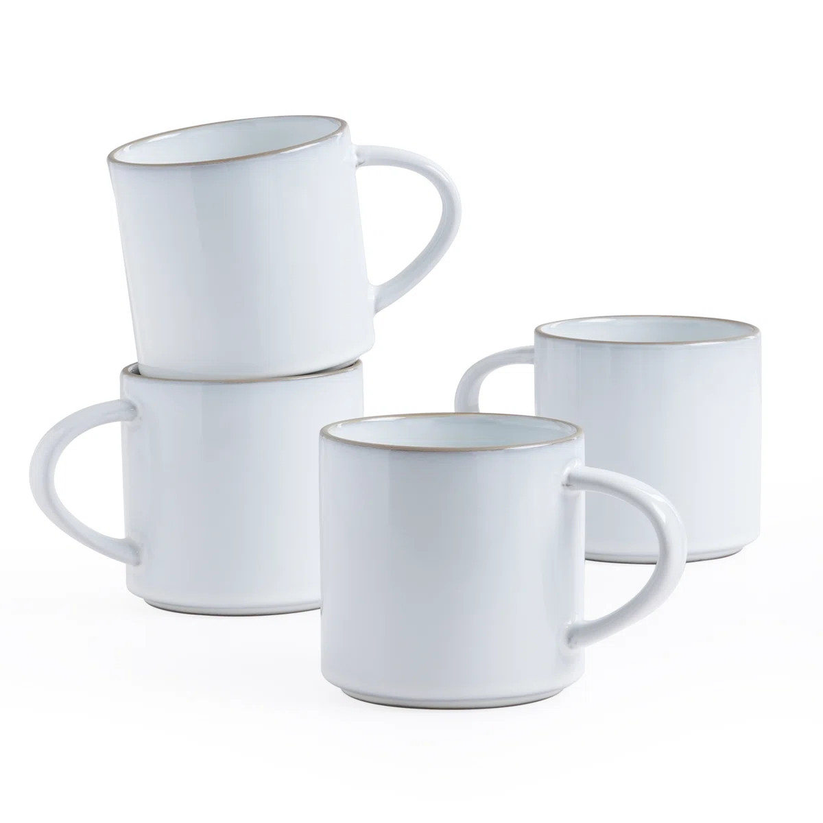 14 oz Stoneware Coffee Mug (Set of 4) | Wayfair North America