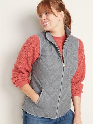 Lightweight Diamond-Quilted Vest for Women | Old Navy (US)