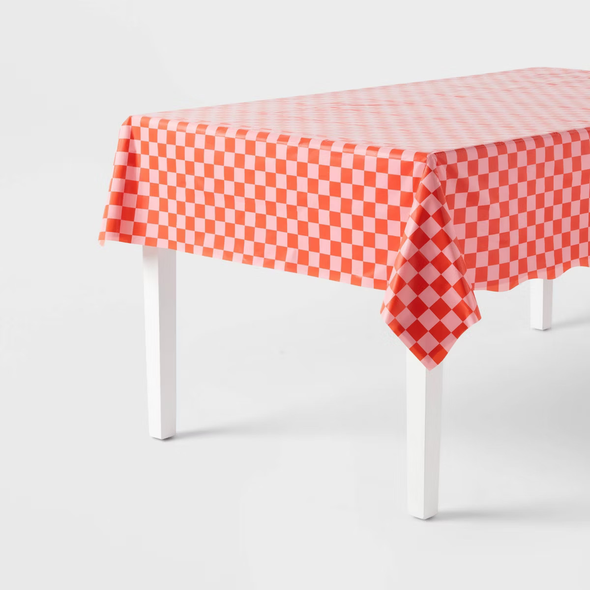 Valentine's Day Checkered Table Cover - Spritz™ | Target