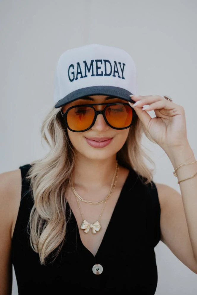 GAMEDAY Two-Toned Vintage Hat | Katydid.com