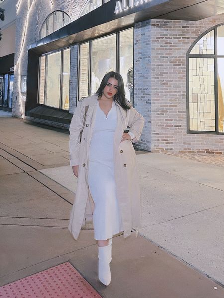 Plus size outfit ideas for winter, winter outfit ideas, fall outfits inspo, maxi dresses, trench coat, casual chic outfit inspo

#LTKplussize #LTKstyletip #LTKmidsize
