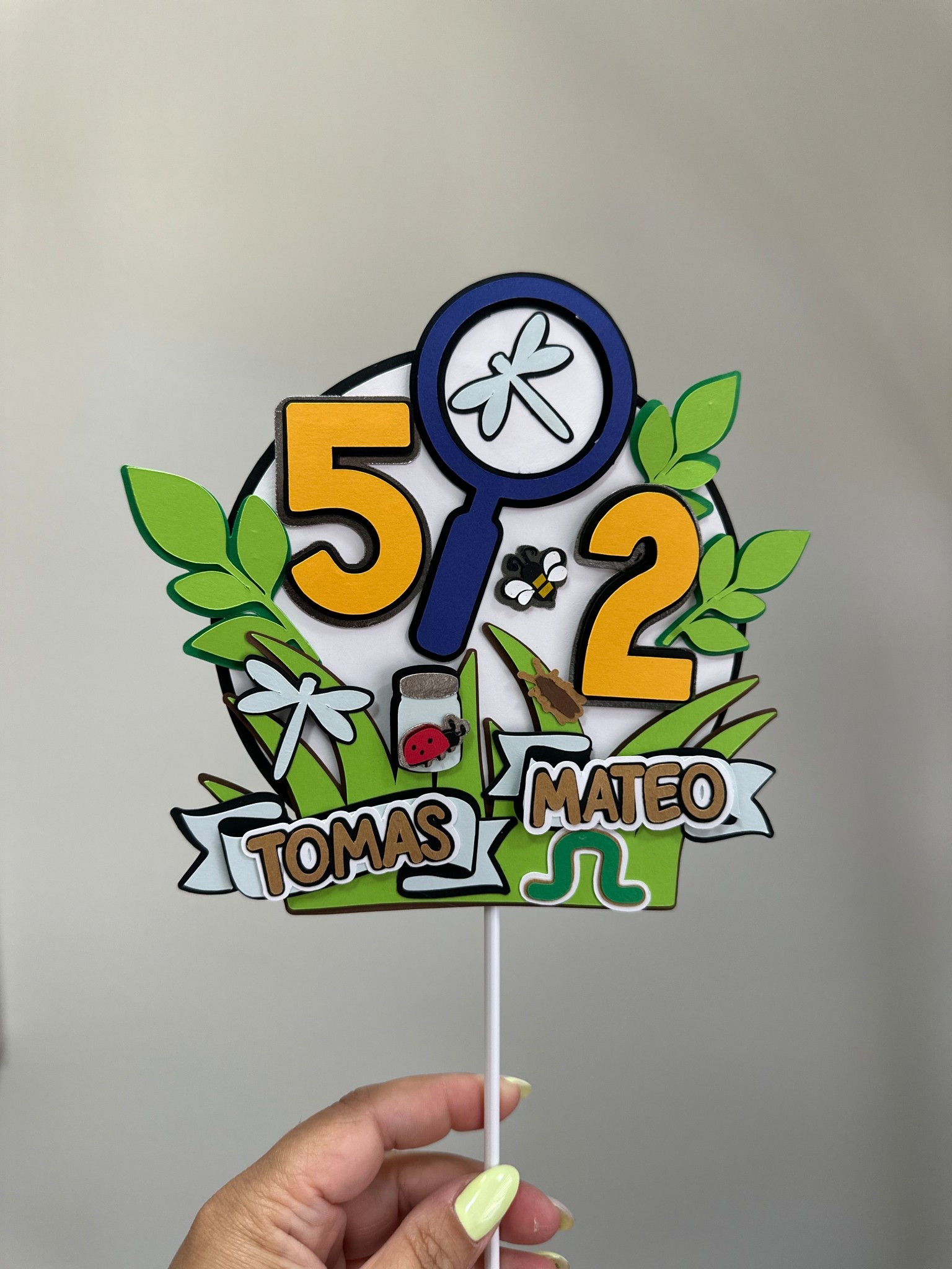 Handmade joy for two curious boys — little explorers on a bug hunt adventure, perfect for celebrating Tomas turning 5 and Mateo turning 2!

#LTKFindsUnder50 #LTKParties #LTKBaby