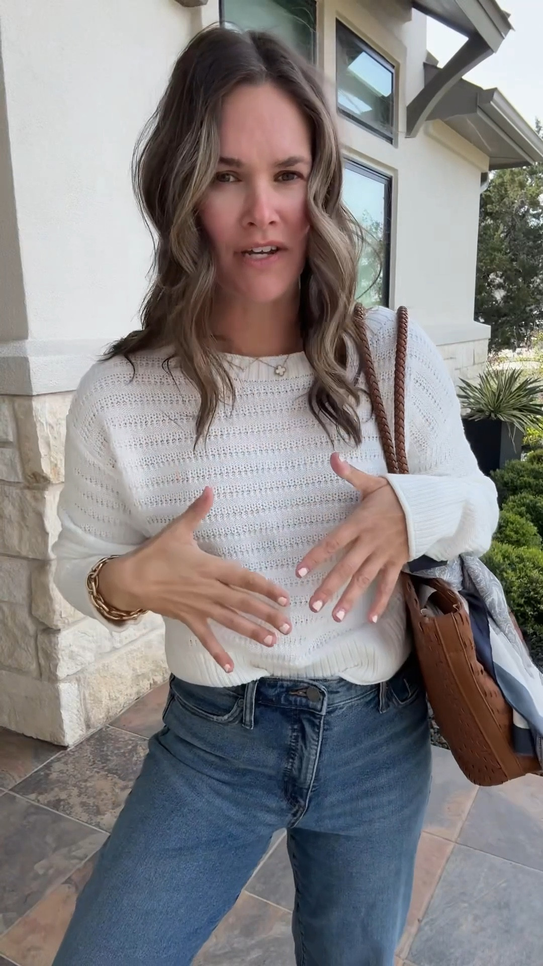 I love this sweater for spring because it’s perfect for layering. It also has matching pants I linked!

#LTKmomlife #LTKootd #LTKgrwm