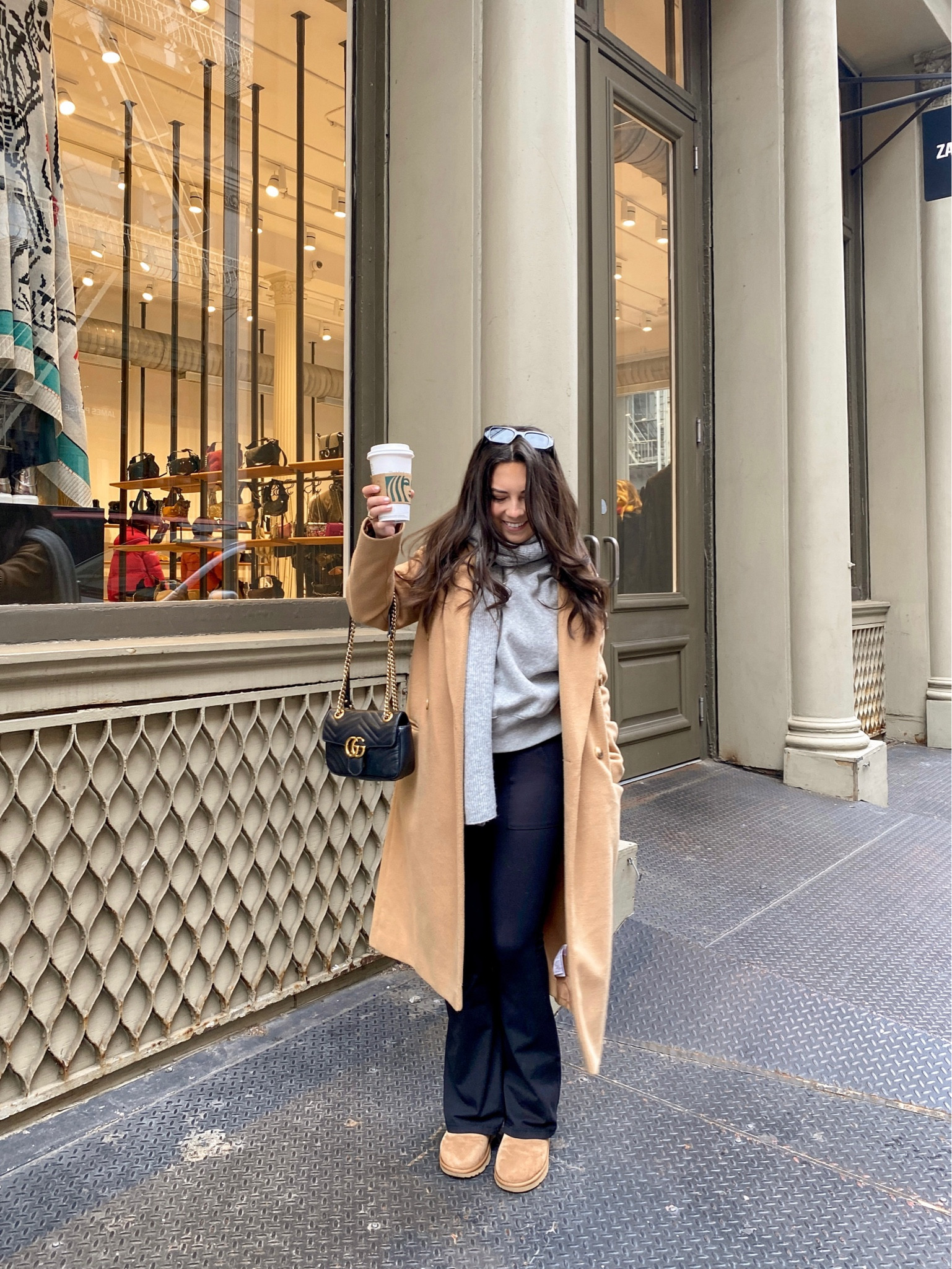 Casual ootd with Nike sweatshirt, flared leggings and Ugg minis 

#LTKsalealert #LTKstyletip #LTKSeasonal