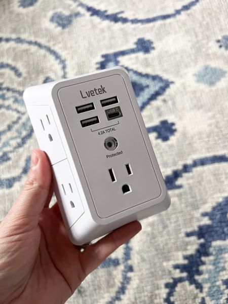 These surge protectors are amazing — we’ve added them to all of our bedrooms behind the bedside tables! Currently on sale 🙌🏻

#LTKsalealert #LTKfindsunder50 #LTKhome