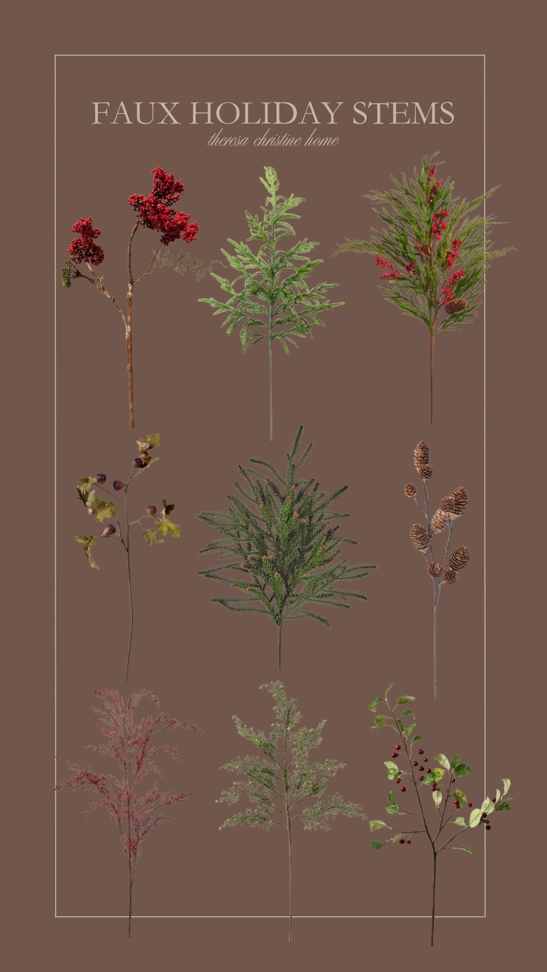 Faux holiday stem favorites from Afloral 🌲

#LTKFindsUnder50 #LTKHome #LTKFindsUnder100