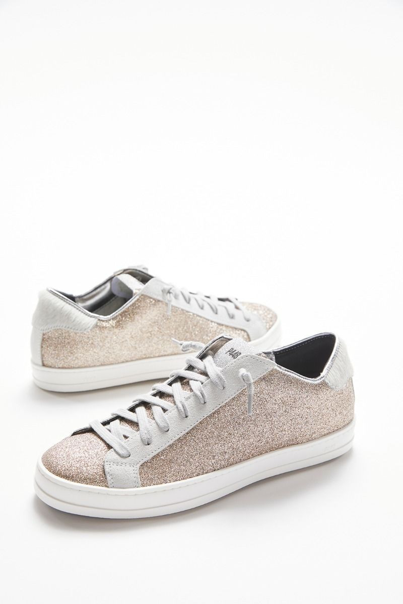 Gold Glitter Sneaker | Evereve