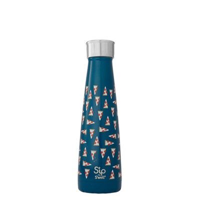 S'ip by S'well 15oz Vacuum Insulated Stainless Steel Hydration Bottle In Pizza We Trust Blue | Target