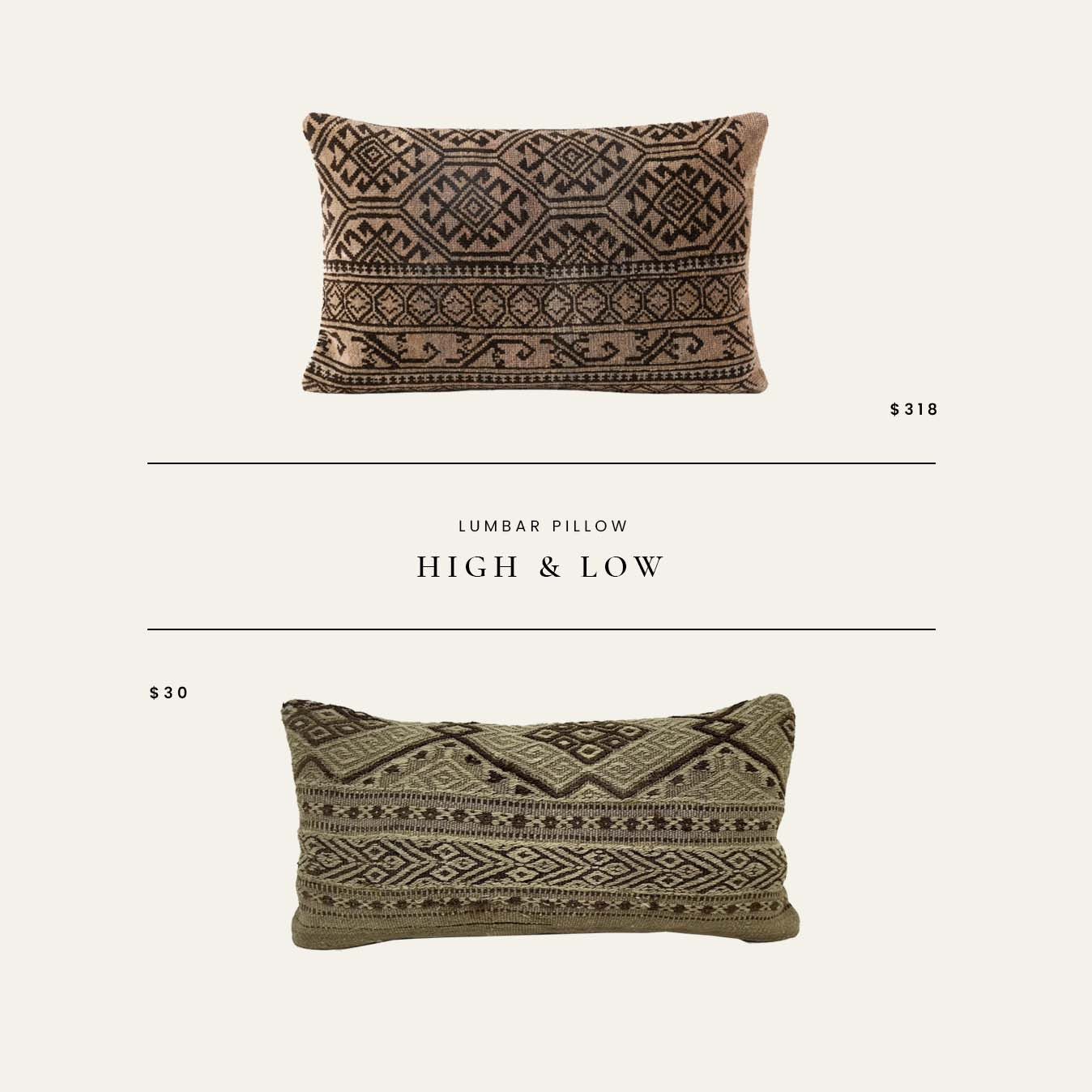 High / Low : Lumbar Pillow

#LTKHome