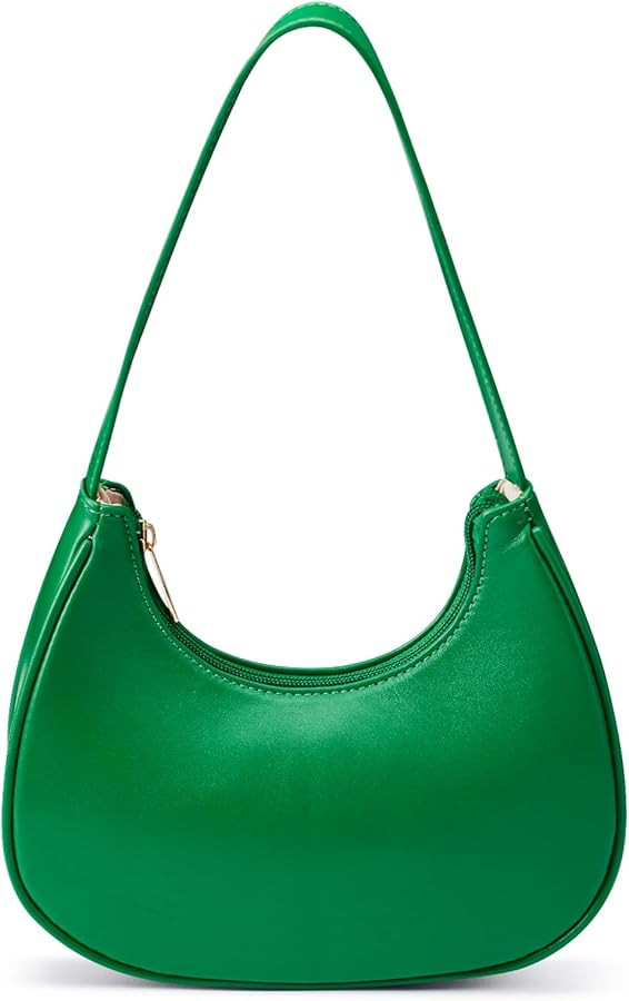 Shoulder Bags for Women Hobo Tote Handbag Mini Clutch Purse with Zipper Suitable for Everyday Out... | Amazon (US)