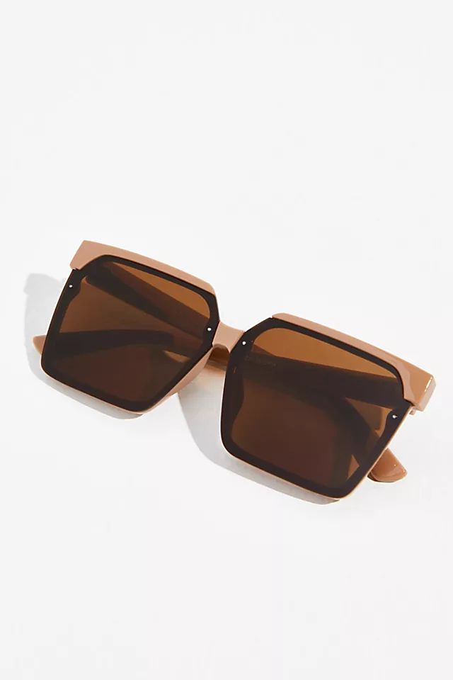 Idol Oversized Square Sunglasses | Free People (Global - UK&FR Excluded)