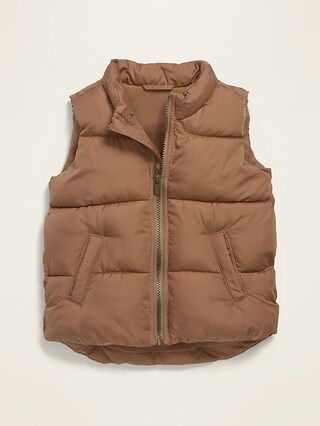 Unisex Frost-Free Quilted Puffer Vest for Toddler | Old Navy (US)