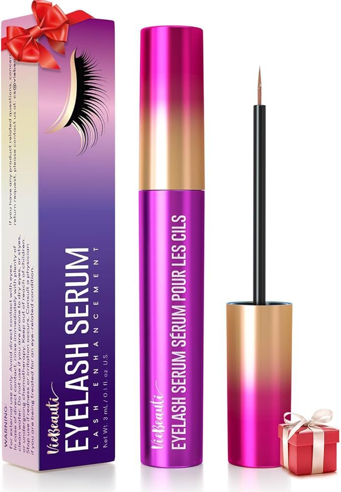 Premium Lash Serum for Eyelash Growth: Viebeauti 3ml Eyelash Serum with Advanced Formula for Long... | Amazon (US)