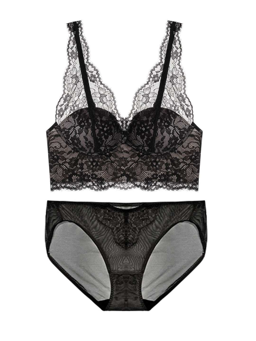 NuBloom Bra - Supportive Lace & Mesh Bra for Everyday Comfort | Nuage