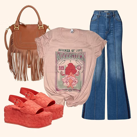 Summer of Love Graphic Tee (Vintage Feel) | Sassy Queen