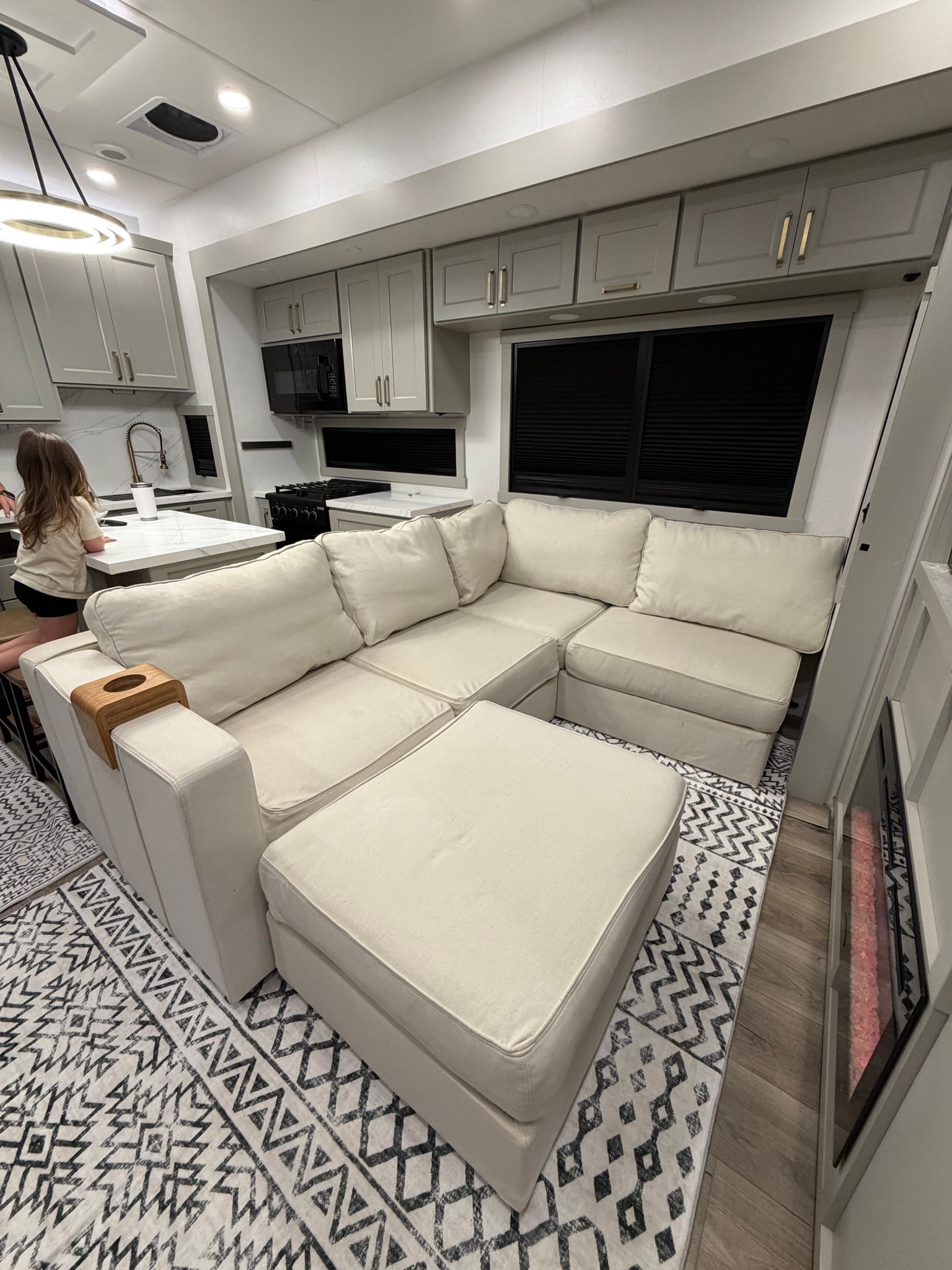 Love our new cozy living room in our Brinkley RV! 

#LTKHome #LTKdayinmylife #LTKTravel