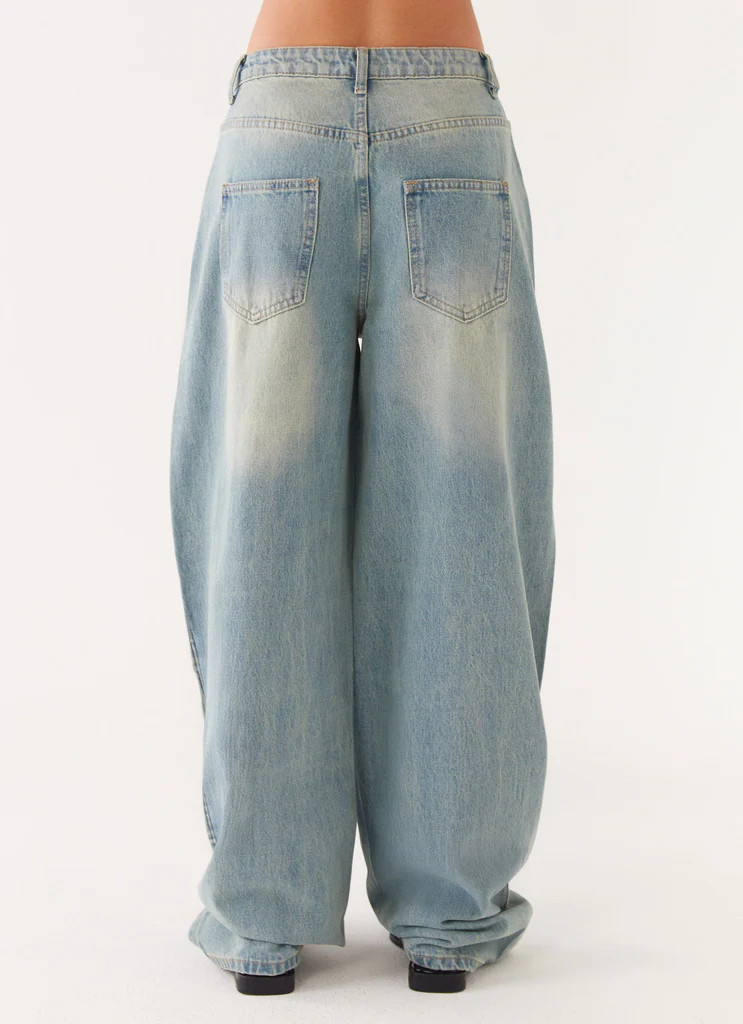 Maxwell Baggy Jeans - Washed Blue | Peppermayo (Global)
