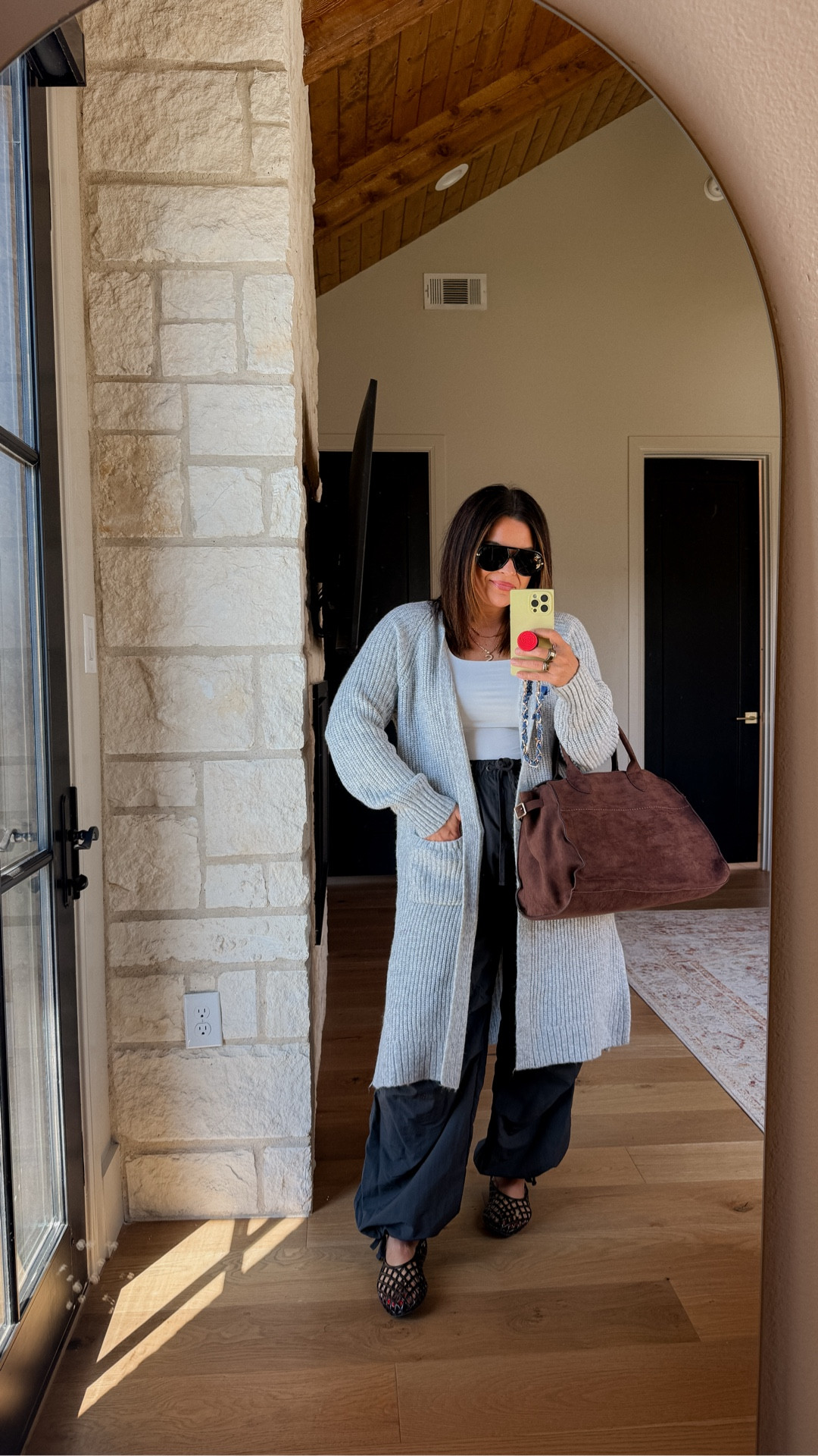 Walmart cardigan Sweater: XL
Tank: XL
Cargo Pants: Large


#LTKMidsize #LTKStyleTip #LTKFindsUnder50