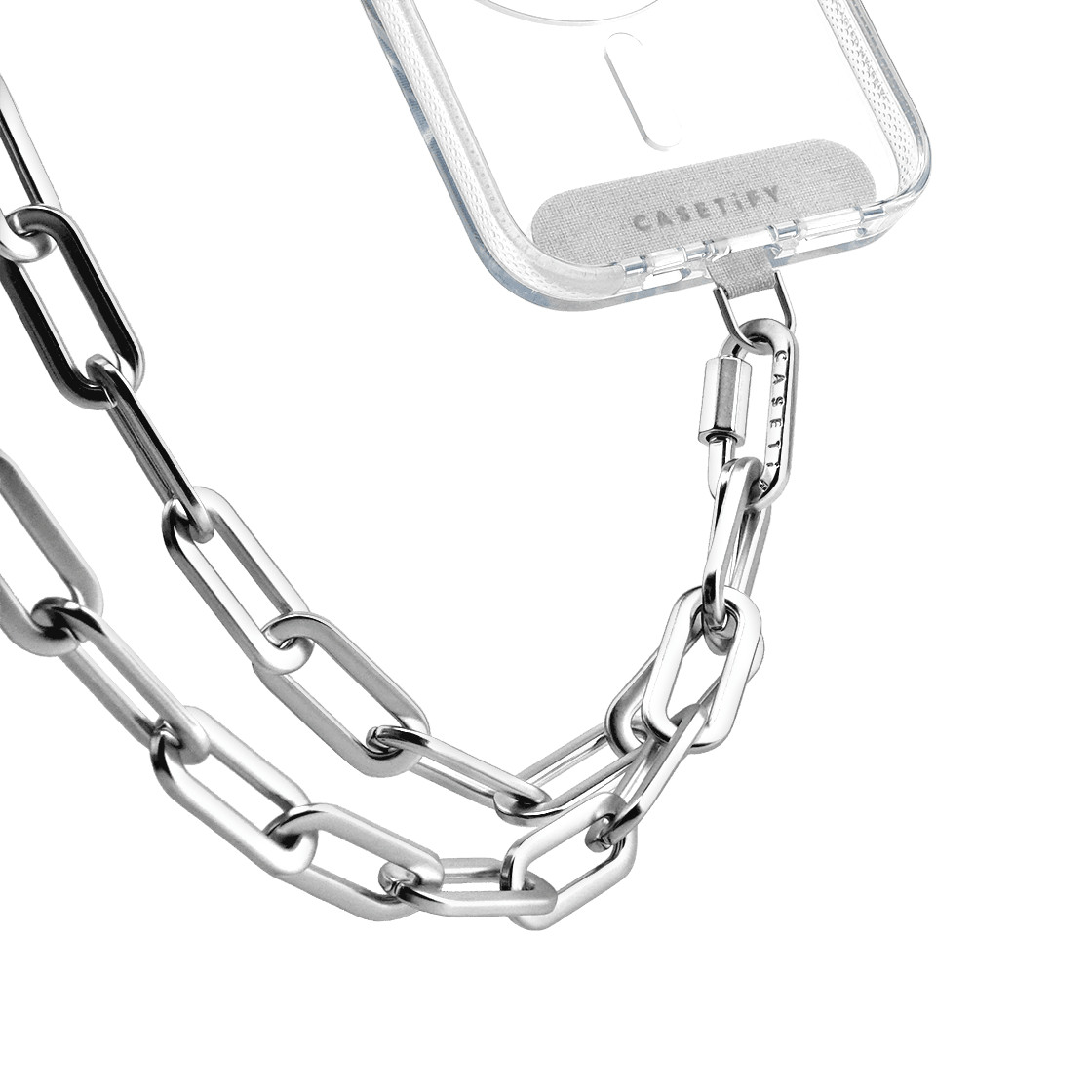Metal Chain Cross-body Strap - Silver | Casetify