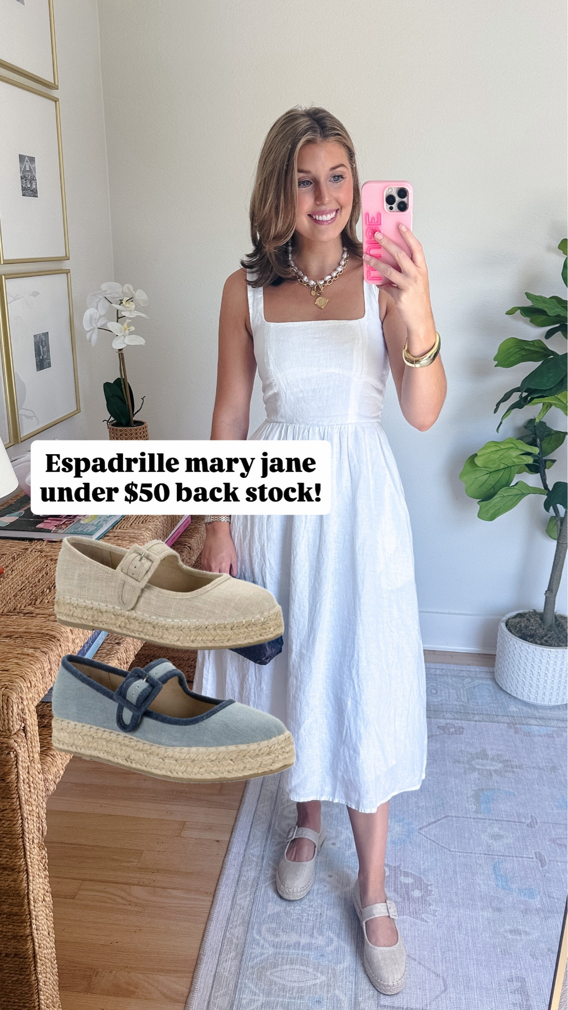 Summer espadrille back in stock!