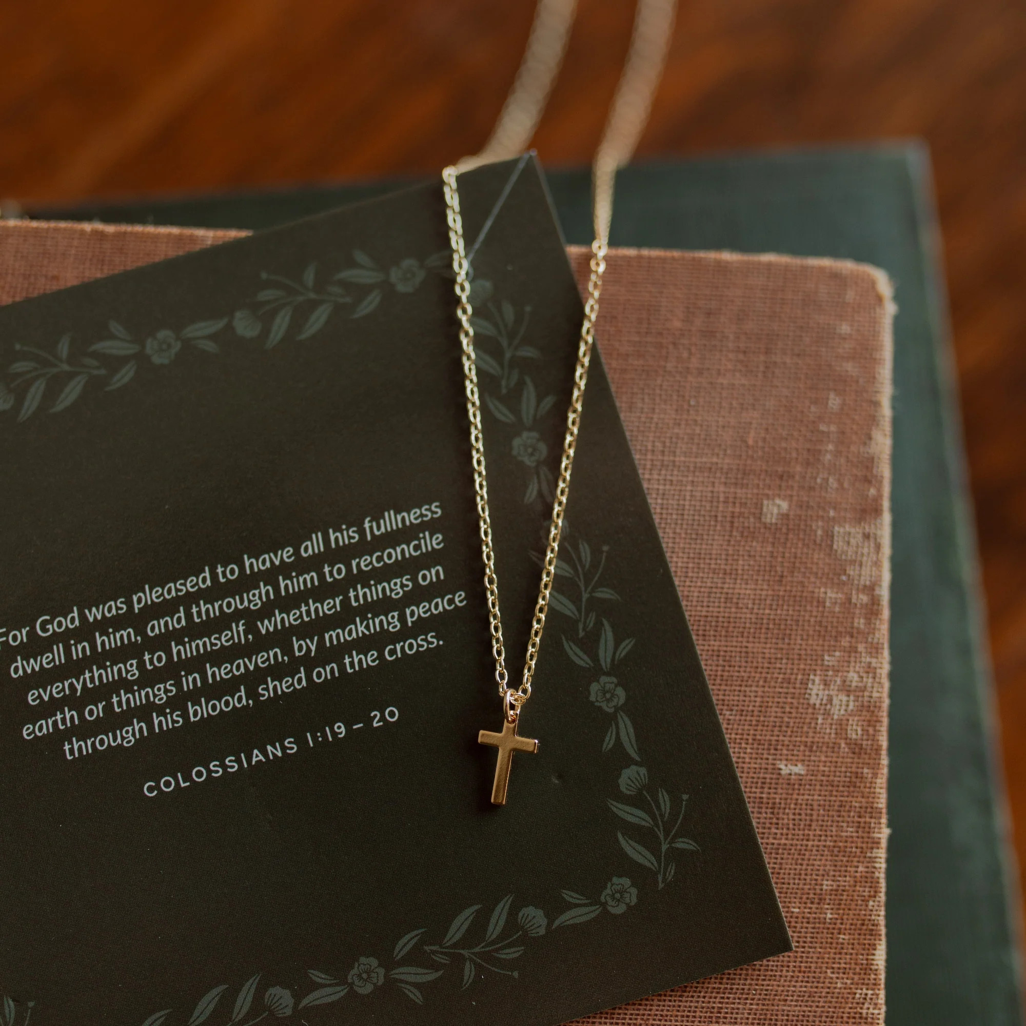 Cross Necklace | The Daily Grace Co.