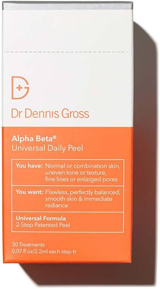 Dr Dennis Gross Alpha Beta Universal Daily Peel: for Uneven Tone or Texture and Fine Lines or Enl... | Amazon (US)