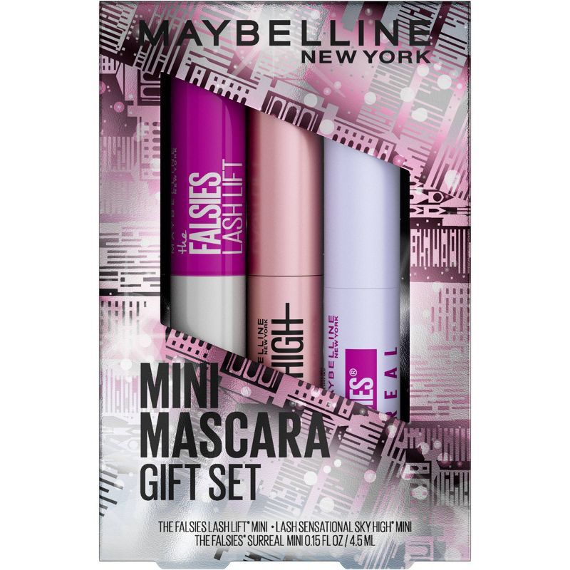 Maybelline The Falsies Mini Surreal, Sky High, and Lash Lift Holiday Gift Set - 3pc | Target