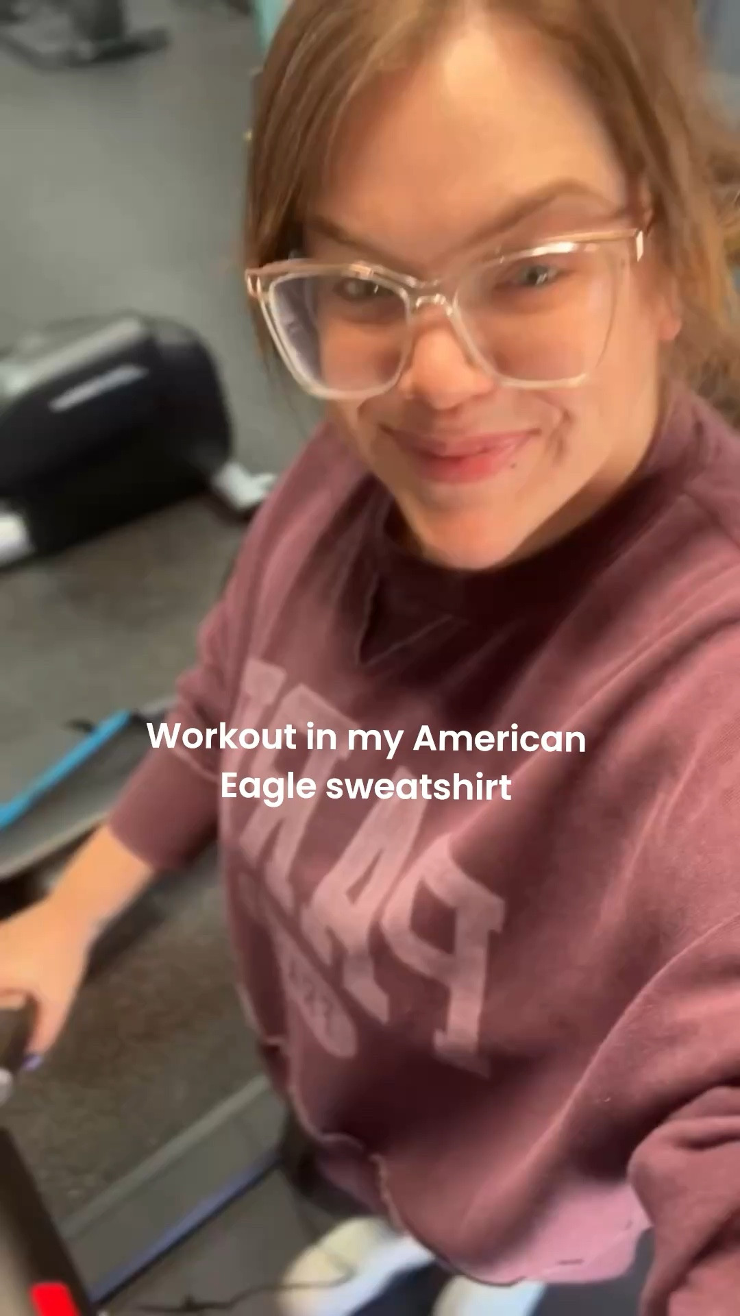 Workout in my @American Eagle Outfitters sweat shirt 

#americaneagle #aecommunity #aecreator

#LTKMidsize #LTKfitnessgoals #LTKootd