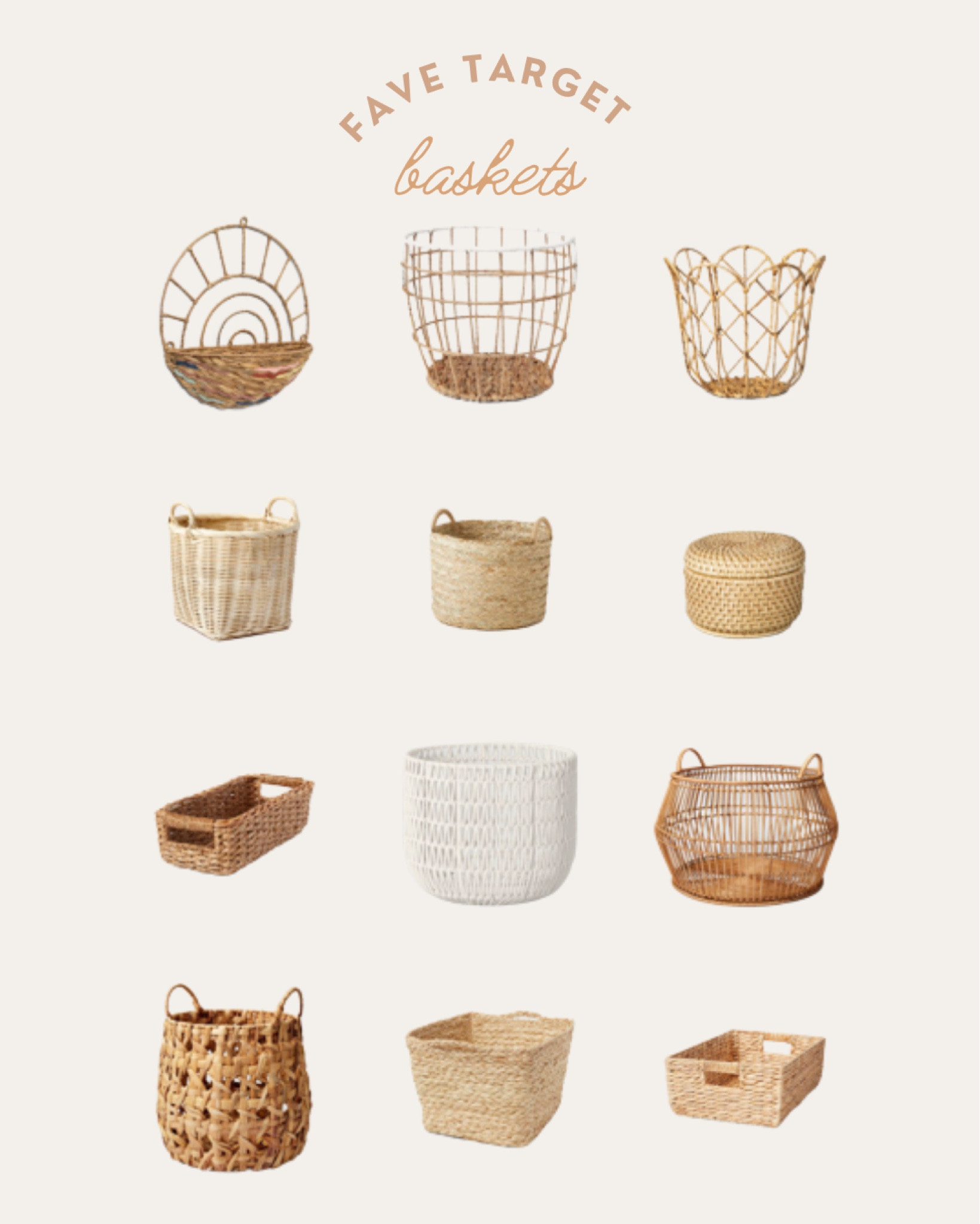 Check out my favorite baskets from Target! 

#LTKbaby #LTKFind #LTKhome