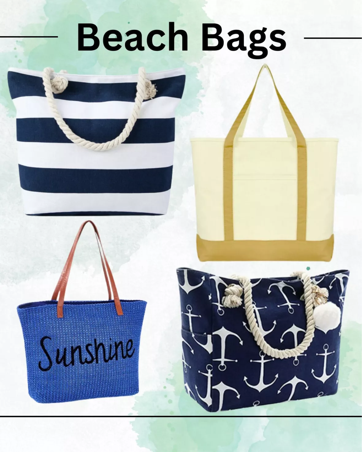 sew an XL beach bag 