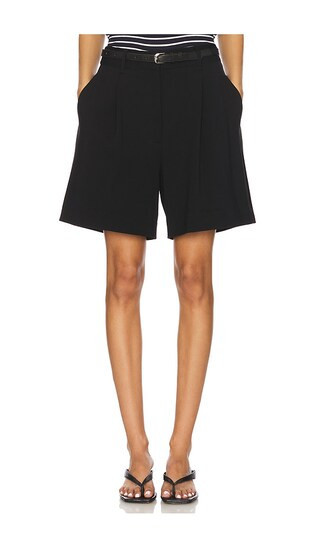 Rag & Bone Irina Ponte Short in Black. - size M | Revolve Clothing (Global)
