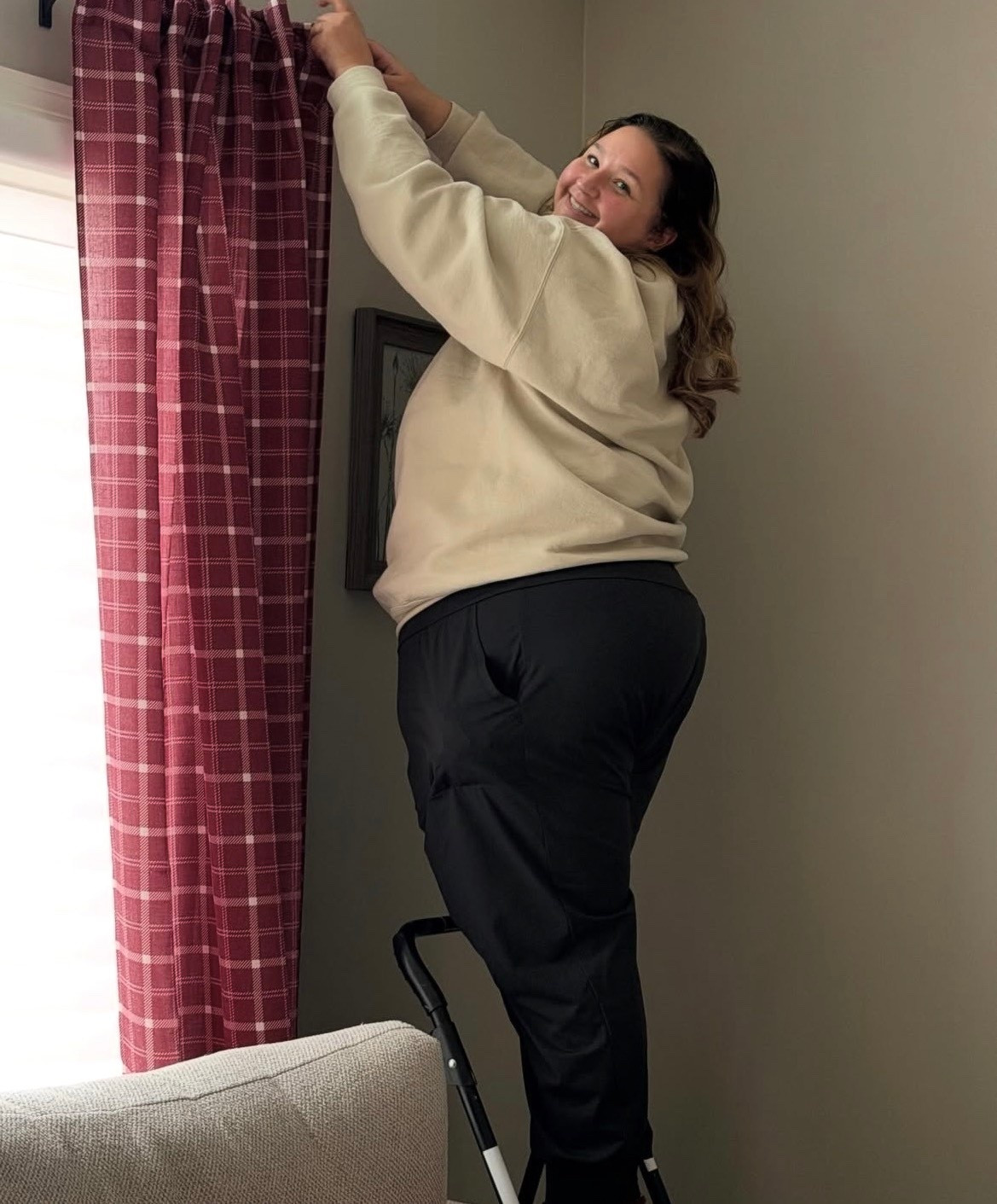 This year I’m buying new Christmas decorations.

Just a few things. I fact, I do this every year. I buy a few items to add to my existing collection. Many of the decorations I have are thrifted over the years, or bought second hand off of marketplace. Currently I’m hunting for a Christmas village, something vintage with that cozy 90s vibe I love so much. I will definitely show you if I hit the jackpot on one!

So far this year I bought some new garland and some curtains that definitely feel more festive than the beautiful springy blue ones Emily made for me. Those will go back up after Christmas is over.

But today I am starting slowly with decorating. I’m just swapping out the curtains. I am not sure where my existing decorations will fit into our new house, and since I’m a total creature of habit, everything goes in the same spot year after year. So this year, in our new house, I’m giving myself time to figure it all out, even if I’m usually completely decorated for Christmas by this time of year.

Yes, I am an early decorator— you caught me.

I know I will want to buy some new decorations to make this house feel like home, but I plan to get as much as I can second hand. There is something extra special about preloved Christmas decorations. It’s like they have magic built in. Maybe it’s because you have to hunt for them or maybe because other families have enjoyed them before you and a little Christmas magic clings to each item every time they are packed away.

Whatever the reason, I hope my kids grow up remembering the collection of Christmas items I spent years building. Something’s old, something’s new, but all a part of the backdrop of their childhood christmas memories. 

Linking the newer version of
my pants!

#LTKHoliday #LTKHome #LTKSeasonal