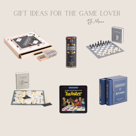 Christmas gift ideas for the game, lover, vintage games, monopoly, murder, mystery, game, chess, clue, twister, scrabble, nice games

#LTKSeasonal #LTKHoliday #LTKkids