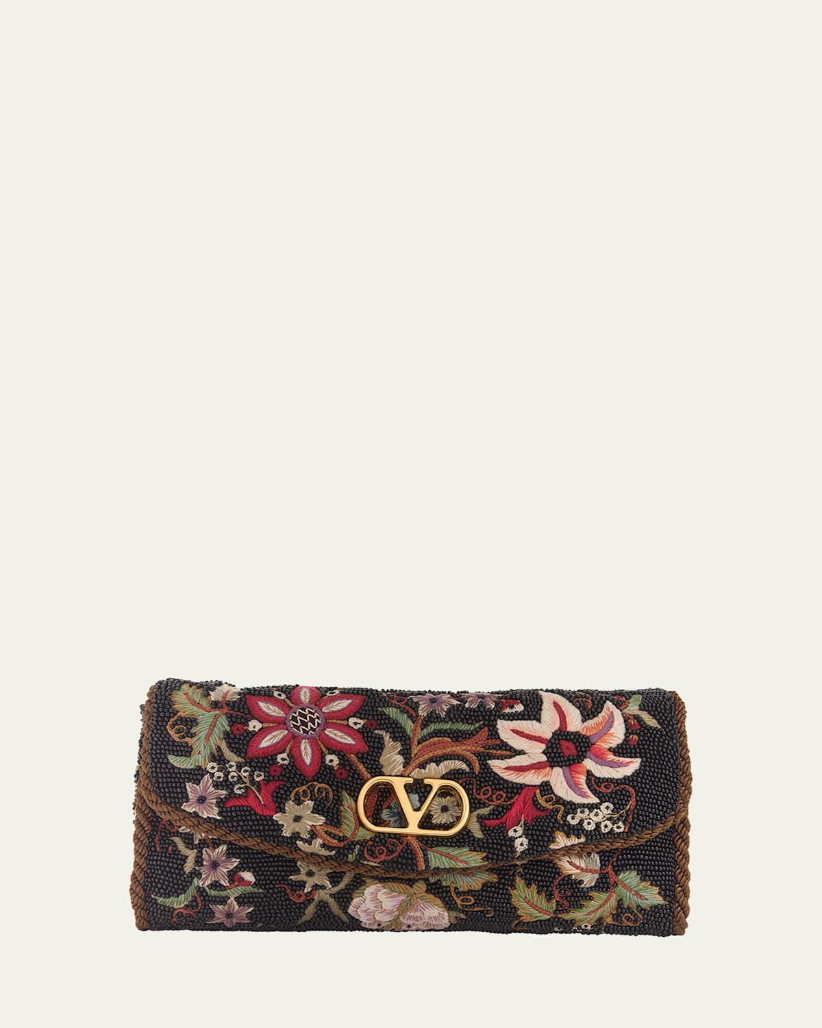 Vain Floral Beaded Shoulder Bag | Bergdorf Goodman