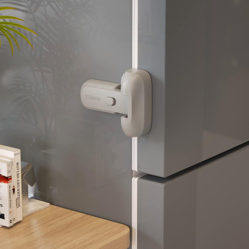 EUDEMON 1 Pack Updated Child Proof Refrigerator/Fridge/Freezer Door Lock Apply to Max 1"(25mm) Se... | Amazon (US)