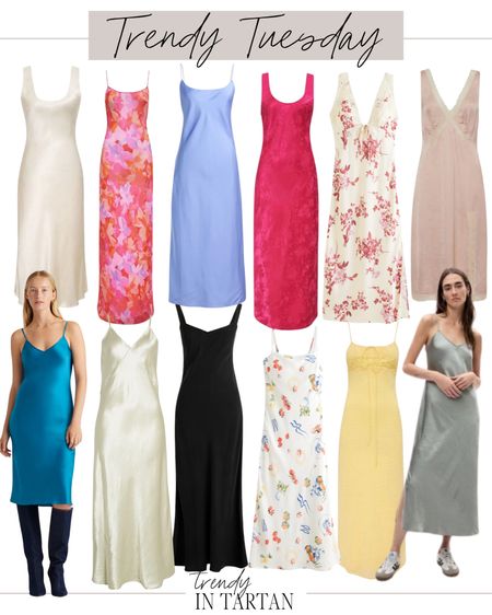 Trendy Tuesday- midi slip dresses!

Spring dress, midi dress, slip dress, silk dress, wedding guest dress 

#LTKSeasonal #LTKstyletip