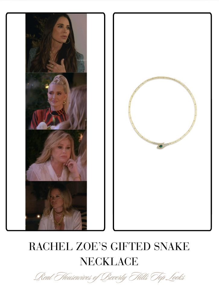 Rachel Zoe's Gifted Snake Necklace 

 