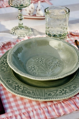 Aster Portuguese Pasta Bowl, Set of 4 | Anthropologie (US)