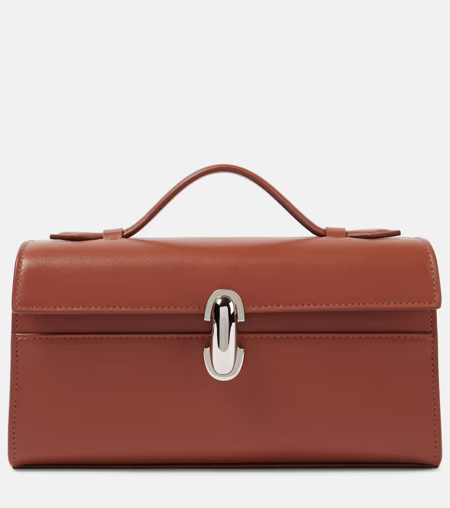 Savette Symmetry Pochette leather tote bag | Mytheresa (US/CA)