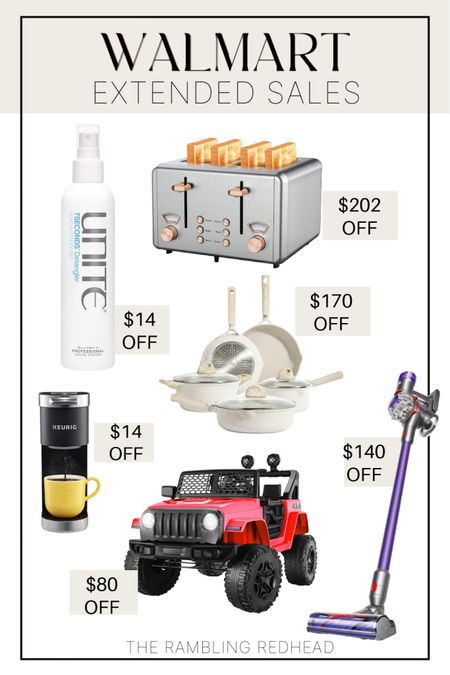 Check out these extended deals from Walmart! 😍 I especially love the Unite spray and the Dyson! Both of these are items I use everyday! 🔥

#walmartpartner #walmart @walmart

#LTKHolidaySale #LTKHoliday #LTKsalealert