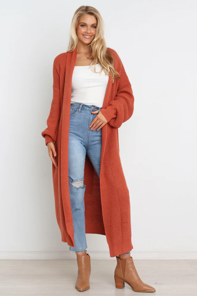 Lorrie Cardigan - Rust | Petal & Pup (US)