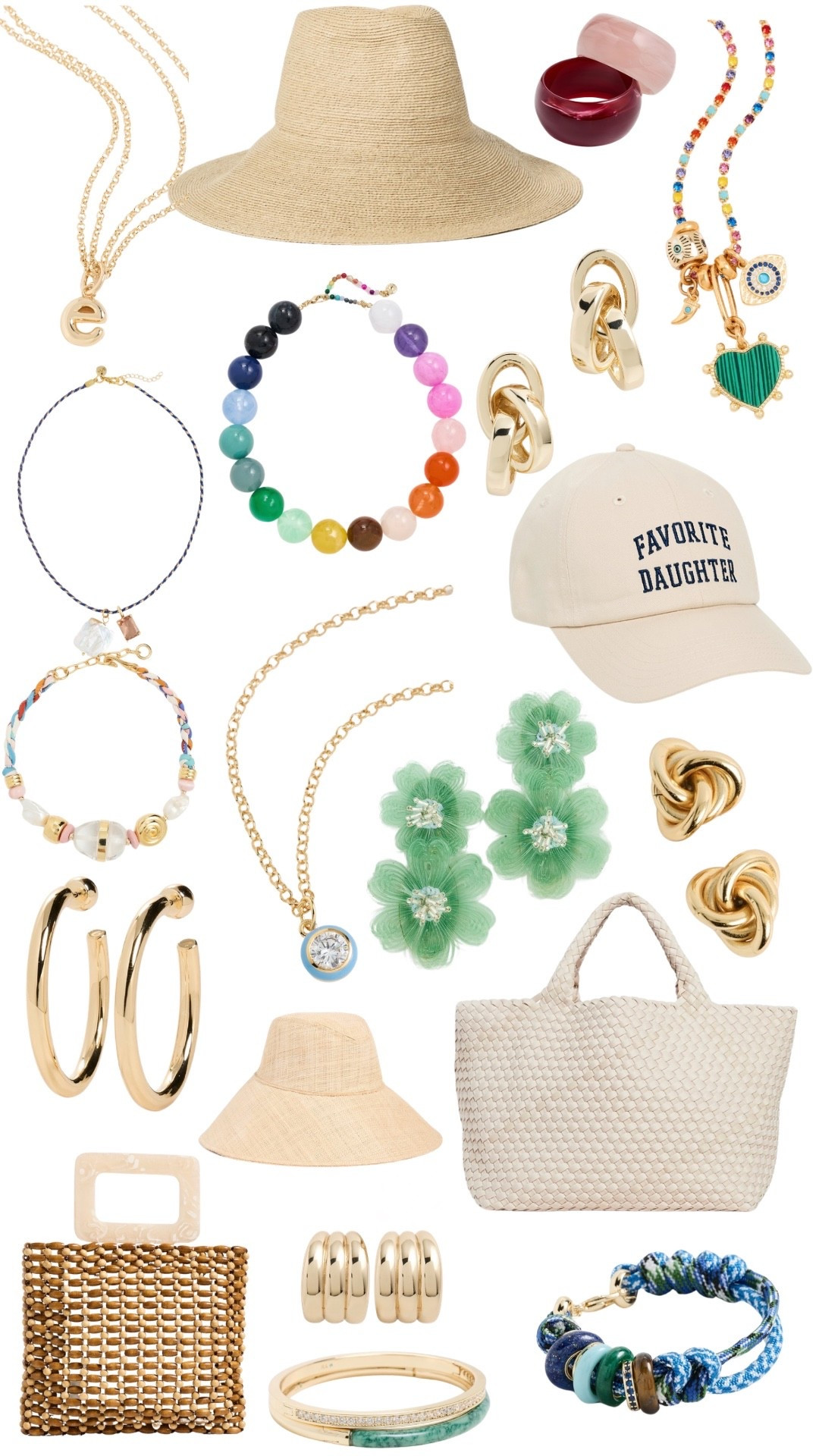 Really good accessories in the Shopbop sale right now 🤍

Lots of gold jewelry, woven bags, sun hats, and fun colorful pieces that instantly make a simple outfit look styled.

shopbop accessories sale, shopbop sale accessories, shopbop jewelry sale, shopbop spring accessories, designer accessories sale, gold statement earrings, chunky gold hoops, beaded necklace jewelry, colorful beaded jewelry, summer accessories women, straw hat women, woven tote bag, raffia tote bag, beach bag woven, statement earrings gold, layered gold necklaces, enamel jewelry necklace, gemstone beaded bracelet, charm necklace colorful, stackable gold rings, gold knot earrings, oversized hoop earrings, summer jewelry trends, resort accessories women, vacation accessories women, boho jewelry summer, statement jewelry pieces, chic everyday jewelry, woven handbag summer, beach vacation accessories

#LTKSaleAlert #LTKootd #LTKgrwm