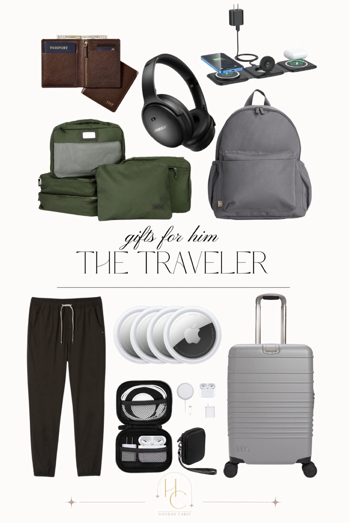 The best gifts for him this season for travel! Functional luggage, backpacks, and tech accessories for the holiday flights and road trips!

Mens suitcase, mens luggage, mens backpack, mens packing cubes, mens headphones, mens tech kit, mens travel outfit, mens airplane outfit, mens passport holder, mens travel must haves

#LTKtravel #LTKGiftGuide #LTKmens